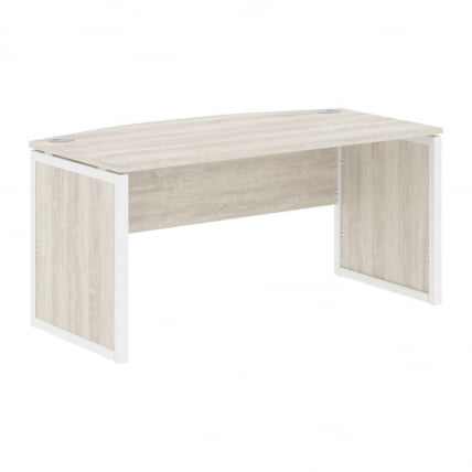 Стол руководителя XTEN-QP XQPET 169 Сосна Эдмонт Белый_0