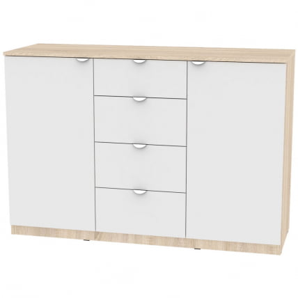 Комод K-93x135x45-1-TR(ДСС-Белый)_0