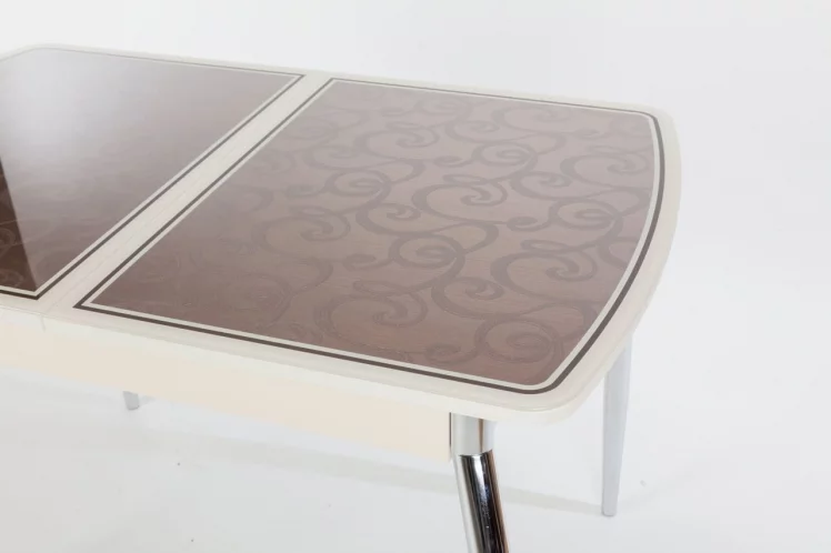 Стол обеденный Чикаго КЗ(6191) крем,завитки бронза_7