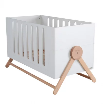 Кроватка 140x70 Micuna Swing Big White/Waterwood_0