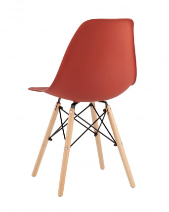Стул Еамес Стиле ДСВ терракотовый (разборный каркас) / Eames Style DSW_4