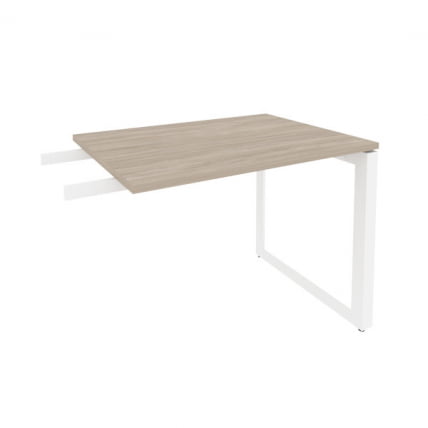 Брифинг-приставка на О-образном м/к ONIX O.MO-BR-9 Дуб Аттик/Белый_0