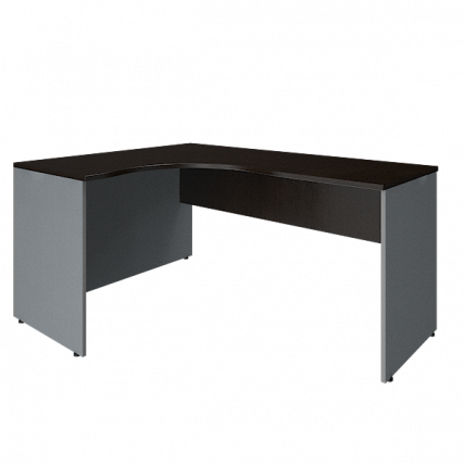 Стол криволинейный левый Riva А.СА-4 Л Венге/Металлик_0