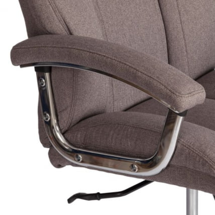 Кресло Trust (max) ткань рогожка Nice, мокко (серо-бежевая)_7