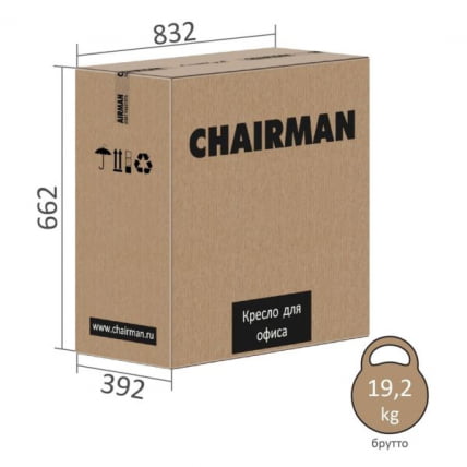 Кресло руководителя Chairman 794 HOME Черный_6