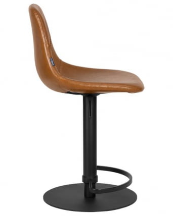 Стул барный DOBRIN ROME (коричневый винтажный PU (MS09)) 2 шт_3