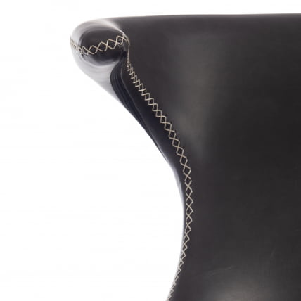 Стул FLAIR (mod. 9020) экокожа/металл, 60 х 56 х 78 см , серый 22/черный_7