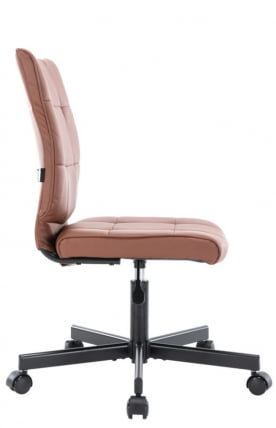 Кресло для персонала Everprof EP-300 Экокожа Коричневый_2