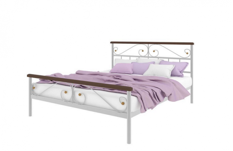Кровать Эсмеральда plus 1400х1900 Белая_0