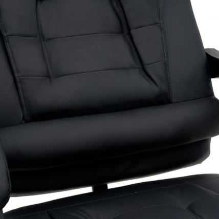 Кресло офисное CROMEX (КРОМЕКС) Lounge MS-007 экокожа черное_18