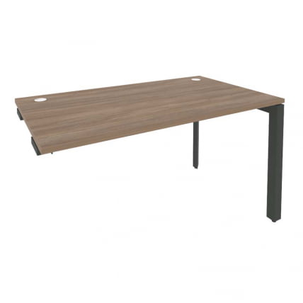 Стол-приставка на П-образном м/к к опорным элементам ONIX O.MP-SPR-3.8 Дуб Аризона/Антрацит_0