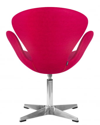 Кресло дизайнерское DOBRIN SWAN Бордо ткань AF5_4