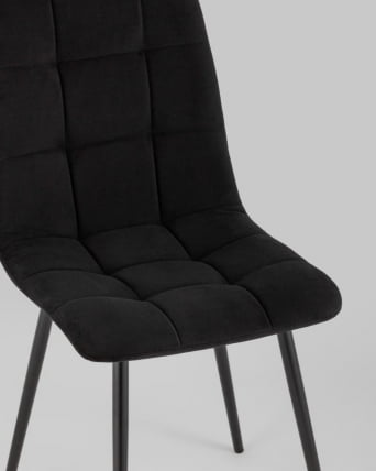 Стул Oliver велюр Черный_7