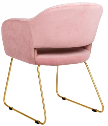 Кресло Oscar Розов/ЛинкЗолот_1