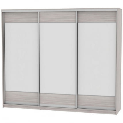 Шкаф-купе B-230х270х60-3(ЯШС-D8D8D8)_0