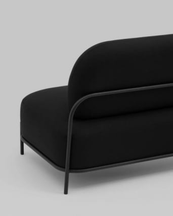 Диван Стоун рогожка черный_7