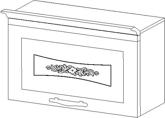Шкаф над вытяжкой Виктория 20.14_1