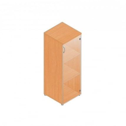 Шкаф для документов с прозрачными стеклами Р.Пс-3СБ Дуб Кронберг_0