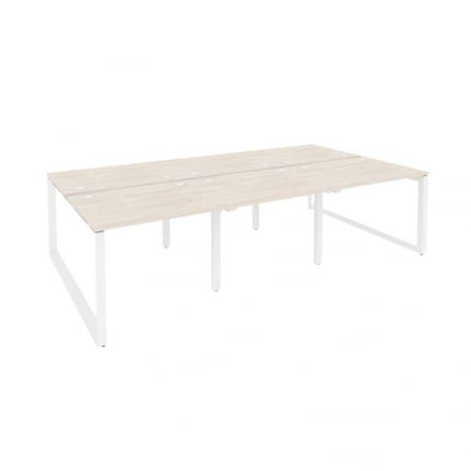 Рабочая станция на О-образном м/к ONIX O.MO-D.RS-6.1.8 Денвер Светлый/Белый_0