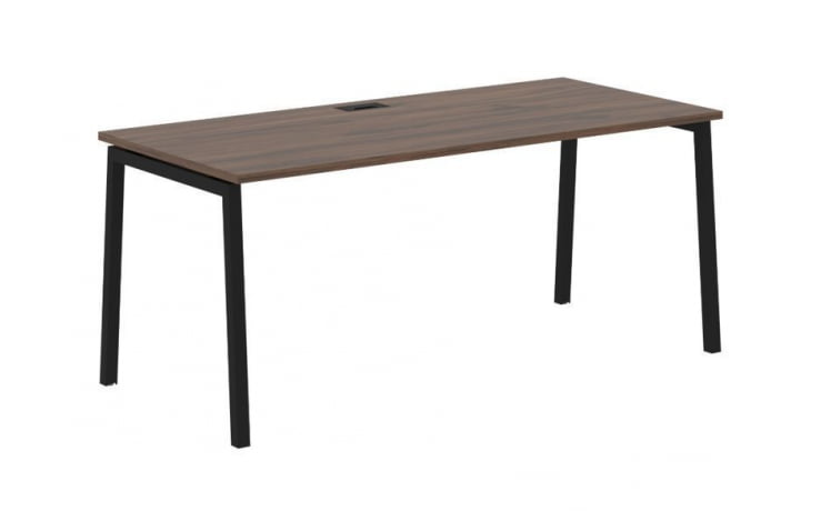 Стол письменный EDIS ELST 1780 Дуб Денвер темный Черный_0