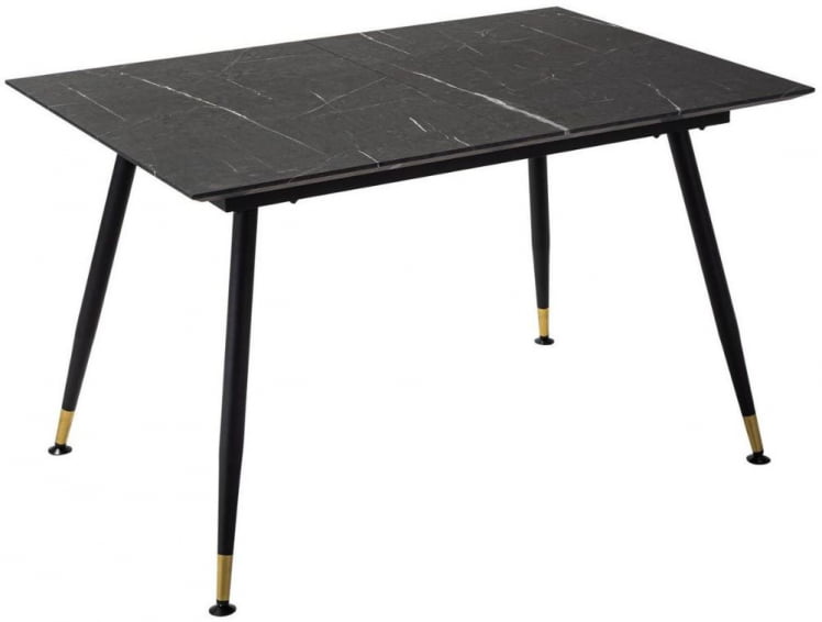 Стол раздвижной Месси 120-160 Мрамор графит_0