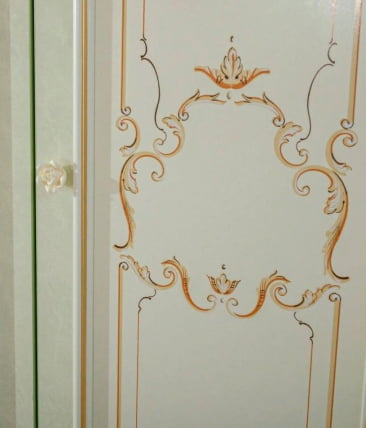 Шкаф четырехстворчатый Луиза ЛД 665.112.000 Алебастр_7