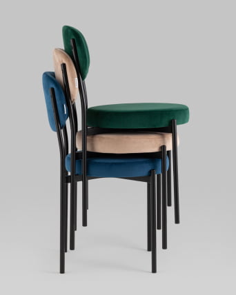 Стул Бриф SN NEW велюр серый 4 шт_8