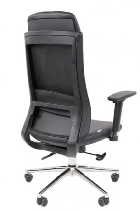 Офисное кресло CHAIRMAN 500 LUX экокожа Черный_1
