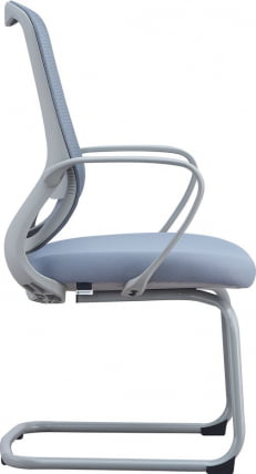 Кресло для посетителей Еверпроф ЕП-810 Греи Сетка Серый / Everprof EP-810 Grey_2