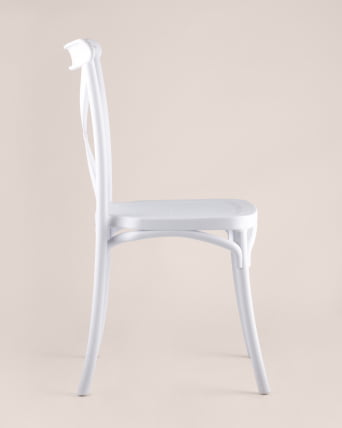 Стул пластиковый Кроссбэк Белый_3