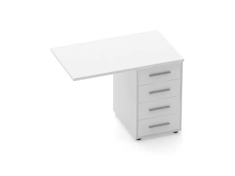 Тумба приставная Deka 9.05.10 Белый_0