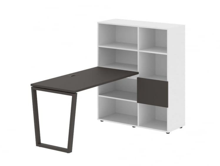 Рабочая станция EDIS EVRST 1113 Мокко Мокко Белый_0