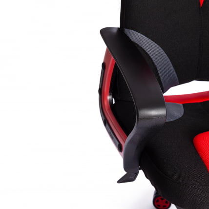 Кресло RUNNER ткань, черный/красный, 2603/ 08/ 12_10