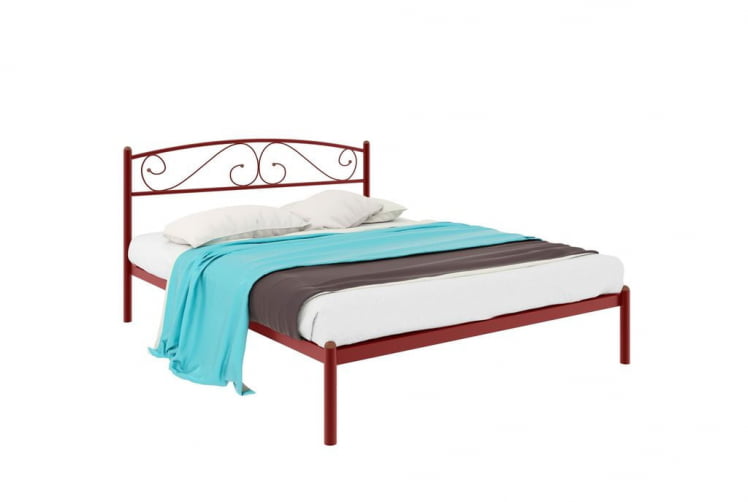 Кровать Вероника 1600х1900 Красная_0