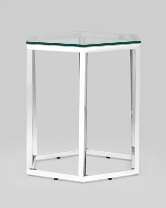 Журнальный стол ГЕКС Серебро_3