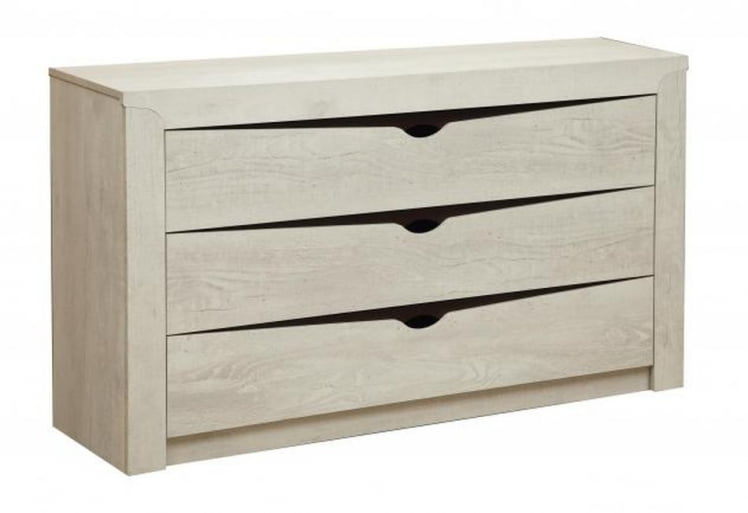 Комод Лючия 33.11 Бетон пайн белый Венге_0