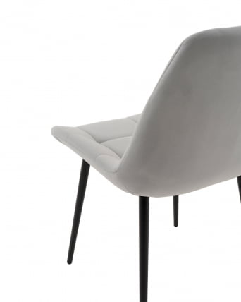 Стул Флекс Н велюр велютто серый / N_7