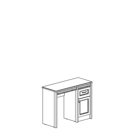 Столик туалетный Лючия 194 Дуб Ридинг_1