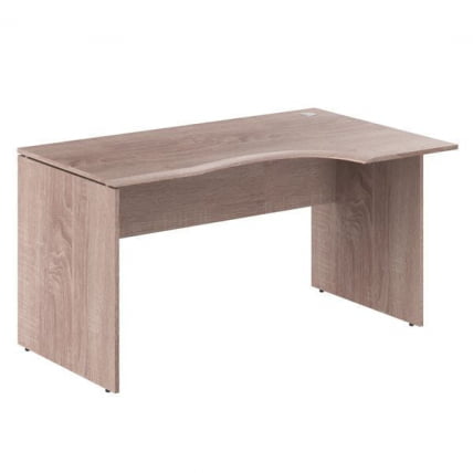 Стол письменный эргономичный правый WCET 149 R Дуб сонома_0