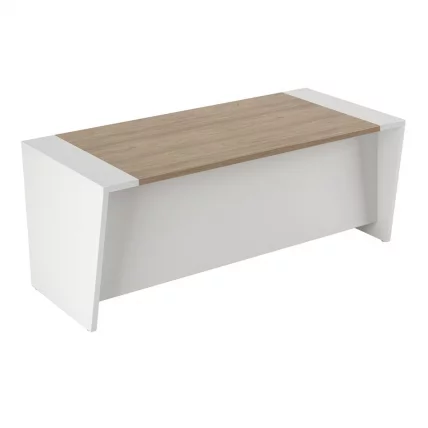 Стол письменный с глянцевой панелью ASTI AST33911221 Вяз Белый_0