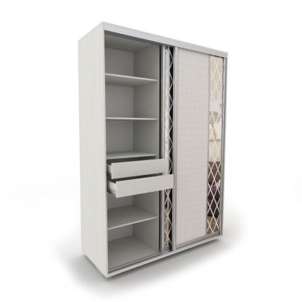 Блок ящиков для шкафа 1000x600 и 1500x600 Ящ-47 ДМ Дуб молочный_1