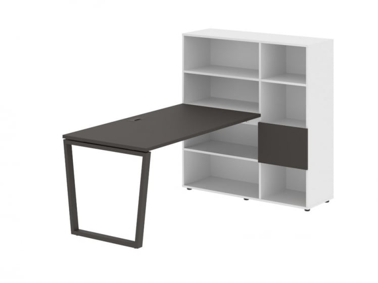 Рабочая станция EDIS EVRST 1215 Мокко Мокко Белый_0