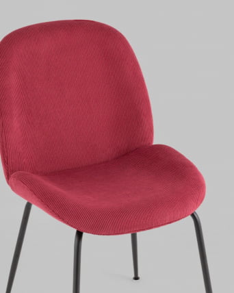 Стул Beetle велюр Красный_7