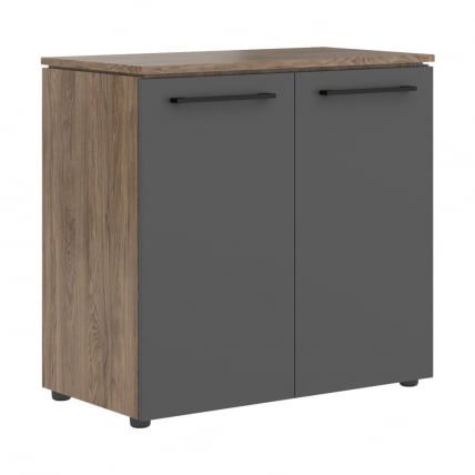 Шкаф с глухими малыми дверьми MORRIS TREND MLC 85.1 Антрацит Кария Пальмира_0
