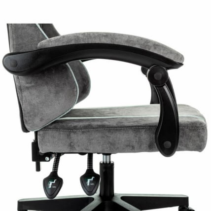 Кресло компьютерное BRABIX Shooter GM-12, 2 подушки, ткань, серое_9