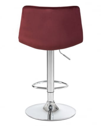 Стул барный DOBRIN TAILOR (винный велюр (MJ9-35)) 2 шт_4