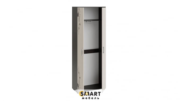 Шкаф комбинированный Витра тип 1 Венге Цаво Дуб Белфорт с рисунком_2