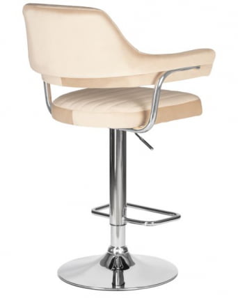 Стул барный DOBRIN CHARLY (бежевый велюр (MJ9-10)) 2 шт_4