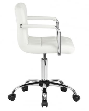 Офисное кресло для персонала DOBRIN TERRY (белый) 2 шт_3