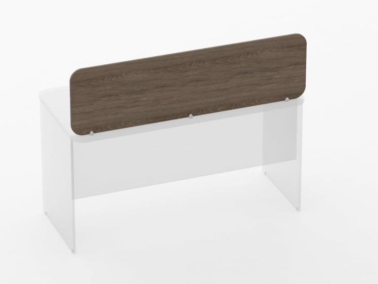 Экран разделительный прямой Glassy 5.14.14 Дуб Верцаска_1